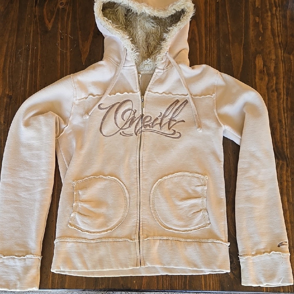 O'Neill Women's Cream Hooded Jacket